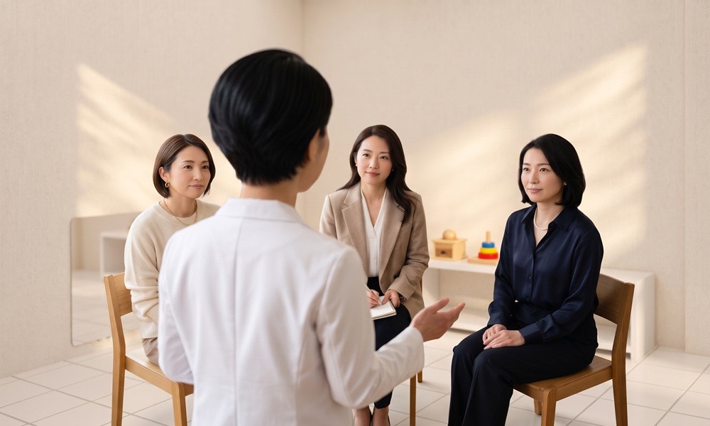 CUNA MONTESSORI LABのペアレンツクラス。モンテッソーリ教育における家庭環境づくりを学ぶ保護者たち